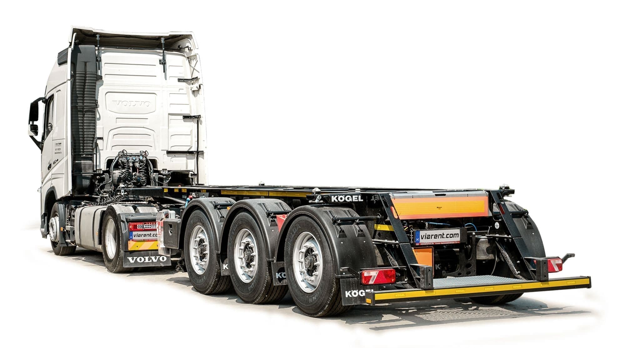 Container Chassis Semi trailer Archives Viarent Hungary
