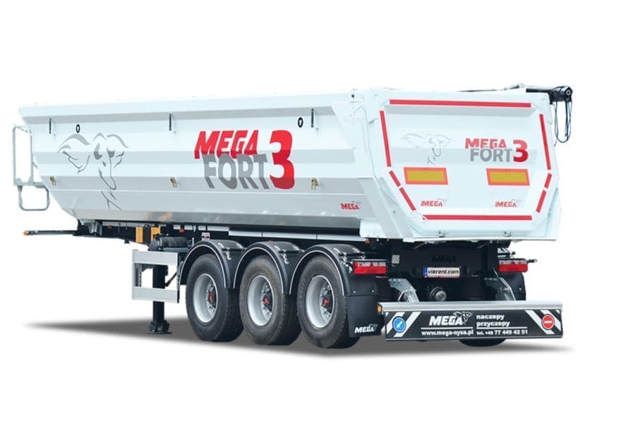 MEGA Fort KZZ / KBZ tipper semi-trailer - Viarent Hungary