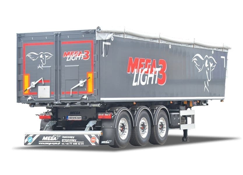 MEGA Fort KZZ / KBZ tipper semi-trailer - Viarent Hungary