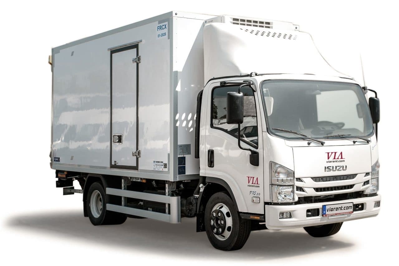 4 ton refrigerated truck